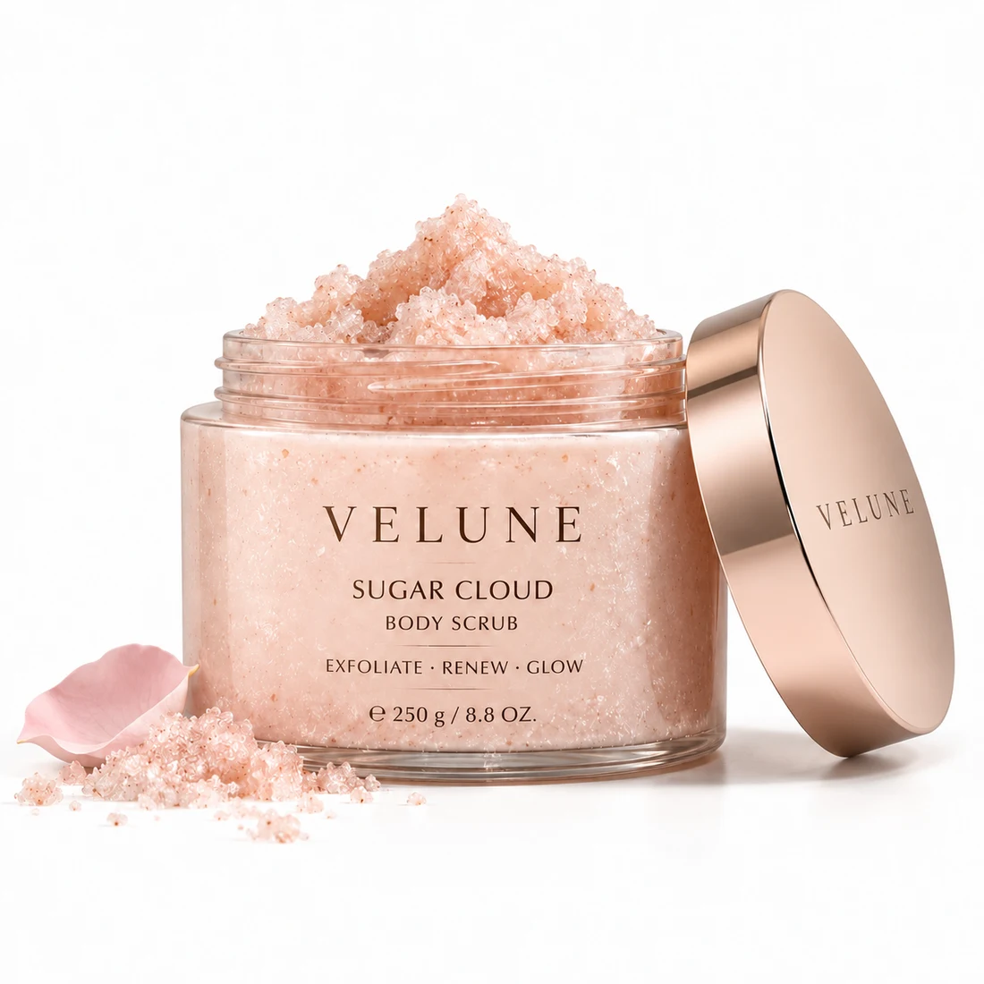 VELUNE Sugar Cloud Body Scrub product photo